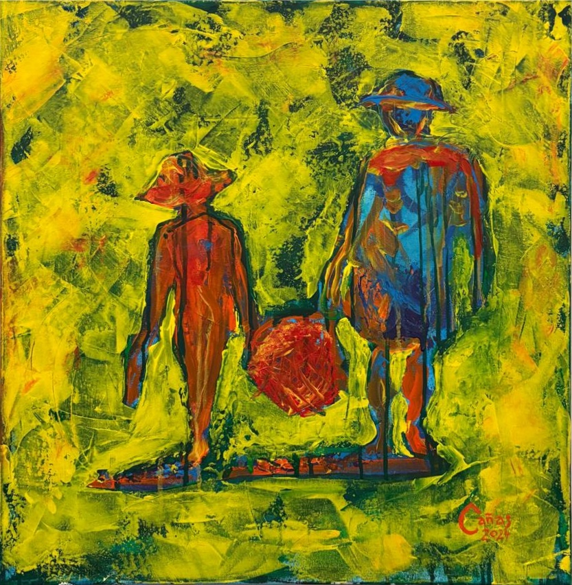 woman and child carrying